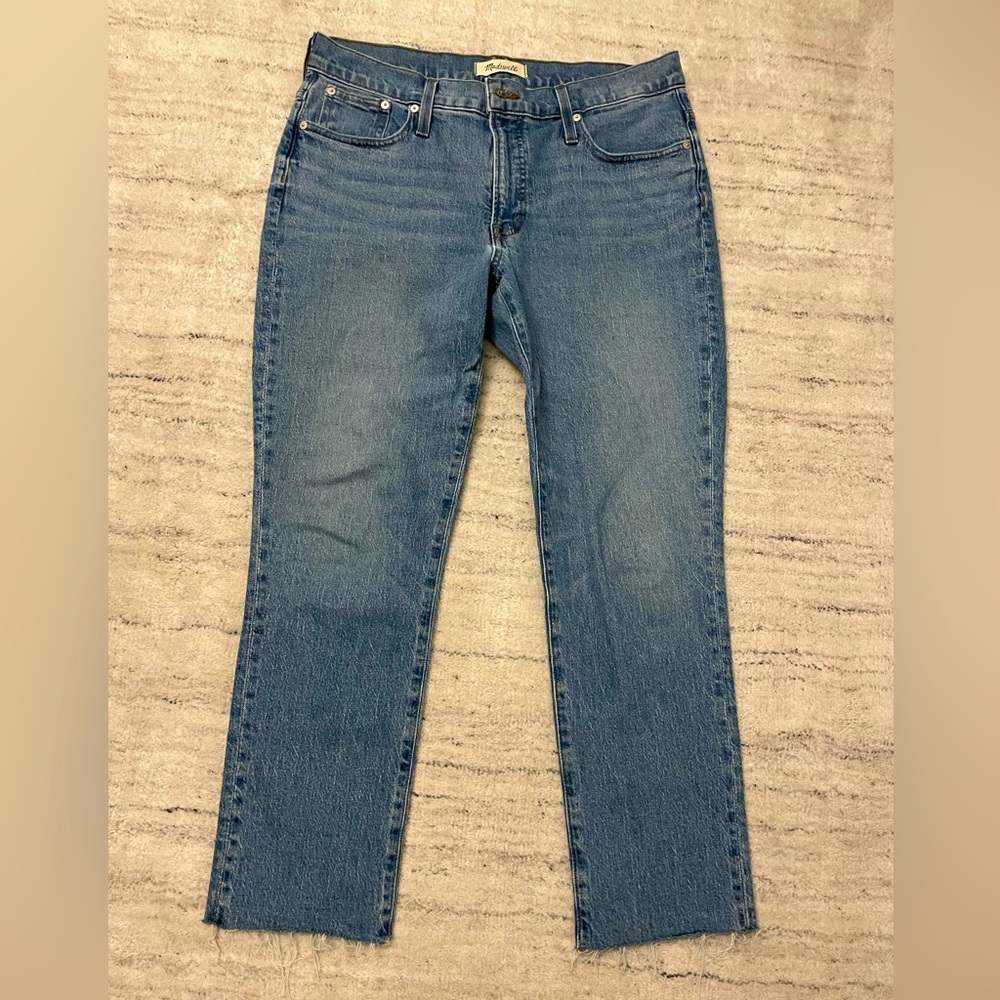 Madewell- The Mid-Rise Perfect Vintage Jean, Size:30